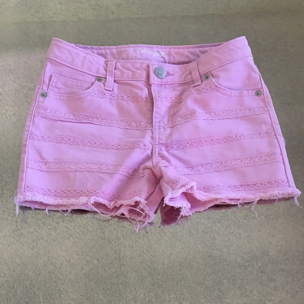 Cat & Jack Pink Shorts Size L10/12